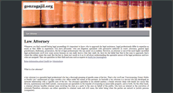 Desktop Screenshot of gonzagajil.org